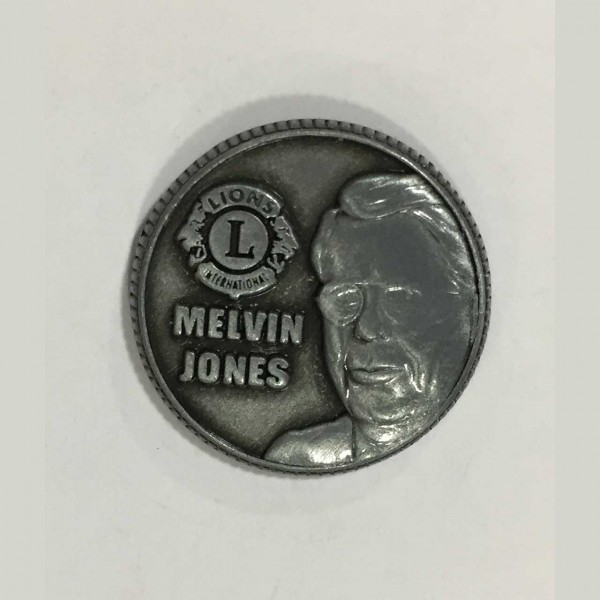 Melvin Jones Pin (Silver)
